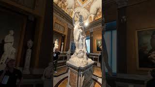 Galleria Borghese Bernini Roma rome travel history arte statue bernini walkingtour shorts [upl. by Amanda]