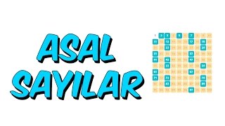 10dk da ASAL SAYILAR  MATEMATIK [upl. by Griffith534]