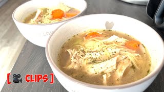 Taste Test Old Fashioned Chicken Noodle Soup  chickennoodlesoup [upl. by Vasya]