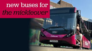 trentbarton’s new 2024 buses PART 4 — the mickleover [upl. by Ahsiled]