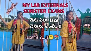 My sem lab externals  viva  lab externals semester exams  viral BlessyLectures ✍🏼🦋💥 [upl. by Yttel]