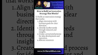 How to Build an Innovation Strategy That Works [upl. by Devine422]