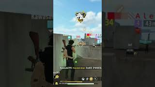 landing 1v4 Clute in br 💀 freefire [upl. by Elnore756]