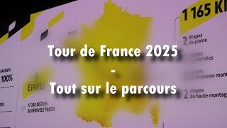 Lille la Loze Le Ventoux Superbagnères Tout sur le parcours du Tour de France 2025 [upl. by Hazel]