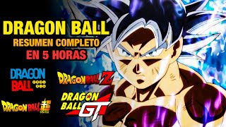 🌟DRAGON BALL RESUMEN COMPLETO Todas las Sagas  Goku Niño Zeta Super y GT [upl. by Leff421]