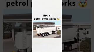 Look how petrol pump works😲💯 trending shortsfeed shorts petrol telugu youtubeshorts ytshort [upl. by Eoz]