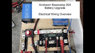 Airstream Basecamp 20X Inverter and Battery Wiring Overview [upl. by Koosis]