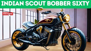 2024 Indian Scout Bobber Sixty The Best New Cruiser Just For Senior Rider [upl. by Starla]