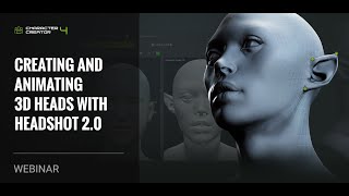 Webinar Creating and Animating 3D Heads with Headshot 20 [upl. by Ameh]