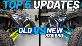 Top 5 Updates  Old VS New RZR Pro R SHOP TALK EP 49  Polaris Off Road Vehicles [upl. by Mayes]