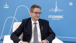 ITU INTERVIEWS  WRC23 Stefan Schnorr State Secretary Federal Min Digital amp Transport Germany [upl. by Eam]