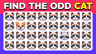 Find the ODD One Out  Animals Edition 🐵🐶🐱 30 Ultimate Easy Medium Hard Levels Quiz [upl. by Llennhoj149]