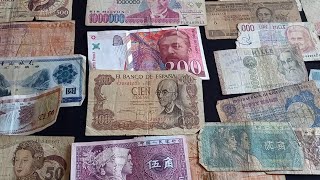 So Many PreEURO Finds  Banknote Unboxing  Episode 285 [upl. by Iznil]