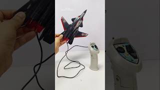 Fighter jet Powered by DC Motor  Remote control jet  Remote wali jet RC jet  jet Restoration [upl. by Ellehcirt]