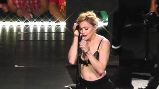 Madonna Like a Virgin MDNA Tour Amsterdam Live Like a virgin HD Close up [upl. by Feingold]