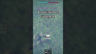 Bro thinks hes Japanese 💀  warthunder meme memes japan ww2 wasd wtf idkwhattoputhere [upl. by Steffie]