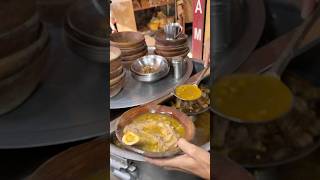 Traditional Desi Breakfast  Authentic Siri Paye Serving in Wooden Bowl  Behram Cafe Swat [upl. by Piane]