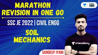 Soil Mechanics  SSC JE 2022  Civil Engineering  Sandeep Jyani [upl. by Asirb]