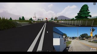 Roblox Train Crash Recreations in Roblox 3 Roblox Cars vs Trains [upl. by Michaud384]