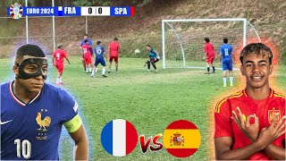 FRANÇA x ESPANHA SEMIFINAL UEFA EURO 2024 [upl. by Cranford607]