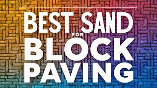 Best Sand for Block Paving 2024 👌 Top 5 Best Block Paving Sand Reviews [upl. by Doak]