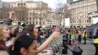 Short Clip From The Belters Only Set  The St Patricks Day CelebrationTrafalgar SquareSun 170324 [upl. by Annawt]