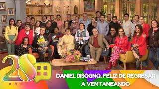 Daniel Bisogno está de regresó en el foro  Programa del 23 de abril 2024  Ventaneando [upl. by Alleris]