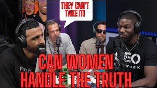 WOMEN CANT HANDLE THE TRUTH ON THIS SHOW reaction [upl. by Hartfield]