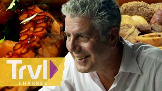 Most Delicious Hearty Meals of Season 8  Anthony Bourdain No Reservations  Travel Channel [upl. by Vial]