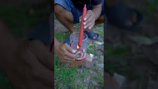 Bushcraft Skills Very Simple and Very Useful In Forest survival camping outdoor bushcraft fores [upl. by Oilerua]