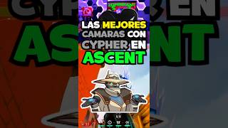 Las MEJORES CAMARAS con CYPHER en ASCENT valorant lineups valorantlineups [upl. by Nwahsid]