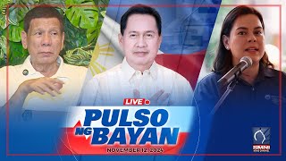 LIVE Pulso ng Bayan with Admar Vilando at Jade Calabroso  November 12 2024 [upl. by Iviv154]