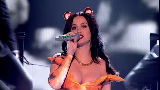 Katy Perry  Firework The One That Got Away Roar Live on The X Factor UK 4K [upl. by Arerrac]