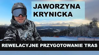 JAWORZYNA KRYNICKA  ŚWIETNIE przygotowane TRASY i NOWOCZESNA INFRASTRUKTURA [upl. by Lyred9]