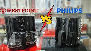 Philips HD9200 vs Westpoint 5256 Air Fryer in Pakistan Comparison Review [upl. by Osner]