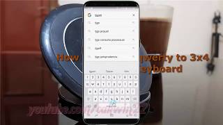 Android Nougat  How to change qwerty to 3x4 Samsung Keyboard in Samsung Galaxy S8 or S8 [upl. by Brace]