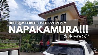 800 Sqm Foreclosed Property na Napakamura [upl. by Nissie]