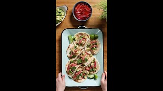 Katies Salsa Verde Chicken Tacos [upl. by Nymassej864]