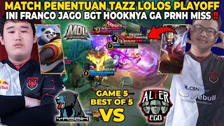 TEGANGGGGGG MATCH PENENTU TAZZ LOLOS PLAYOFF MDL ATAU GAK  BO5 AE VS YASBIH [upl. by Zales]