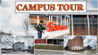 SENECA COLLEGE CAMPUS TOUR  TORONTO ONTARIO [upl. by Sanfred]