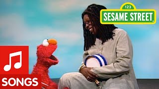 Sesame Street Elmo and Whoopi Goldberg Play Somebody Come and Play [upl. by Atter645]