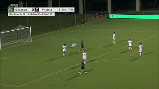 MENS SOCCER  Virginia vs George Mason Highlights [upl. by Amalea209]