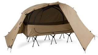 Helinox Tactical Cot Tent Mesh Fabric and Fly [upl. by Aisela]