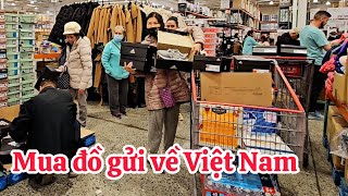 Đi chợ tết ở Mỹ mua thuốc giảm giá giày hiệu quá rẻ [upl. by Joscelin]