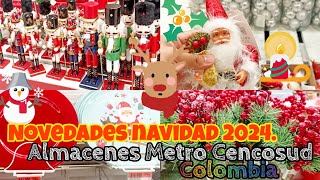 NOVEDADES artículos Navideños Almacenes Jumbo METRO CENCONSUD en Colombia  La mejor DECORACIÓN🎄🎁🎊🎄🎄 [upl. by Nibot48]