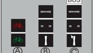 Sygnalizatory S6 dla rowerzystów oraz SB dla autobusów [upl. by Humberto]