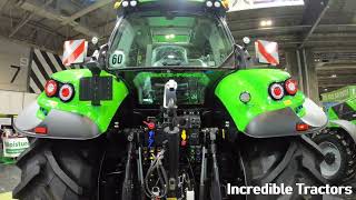 LAMMA Show 2023  2023 DeutzFahr 8280 TTV Agrotron 61 Litre 6Cyl Diesel Tractor 268  287 HP [upl. by Idnod]