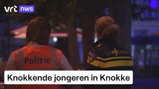 Nederlandse jongeren knokken in Knokke lokale politie wordt bijgestaan door Nederlandse collegas [upl. by Emmalynne]