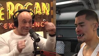 Joe Rogan Reacts To Sean Strickland Smashing Sneako [upl. by Jepum]