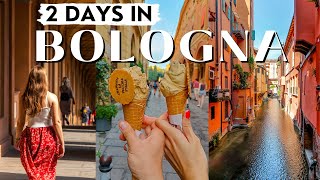 Two Days in Bologna  TOP Things To Do in Italy’s BEST kept secret amp Food Capital [upl. by Olnek]